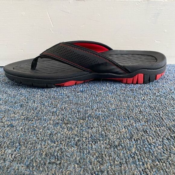 Kubua men size 11 waterproof comfort footbed slipon sandals w/arch support - Picture 3 of 9